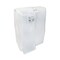 Pactiv Corp. 10.75 in. x 5.7 in. x 0.65 in. No. 10S Foam Supermarket Tray - White (500/Carton)